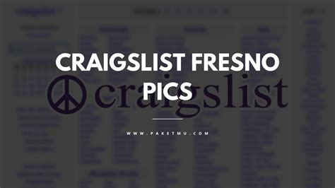 fresno's craigslist|More.